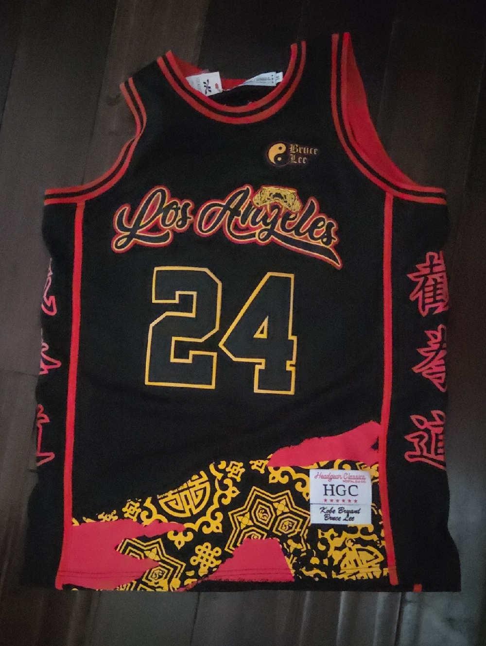Mamba Bruce Lee Basketball Jersey